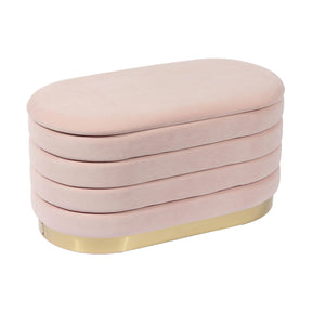 Lillian Velvet Storage Bench by TOV Furniture at Eve Furniture