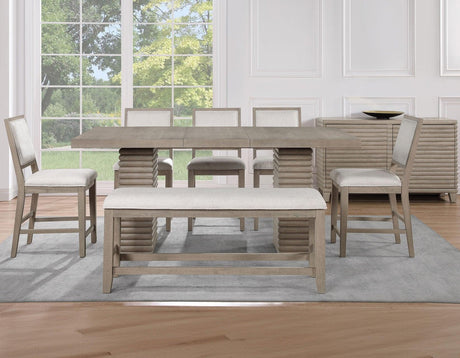 Lily 25″ Counter Bench by Steve Silver at Eve Furniture