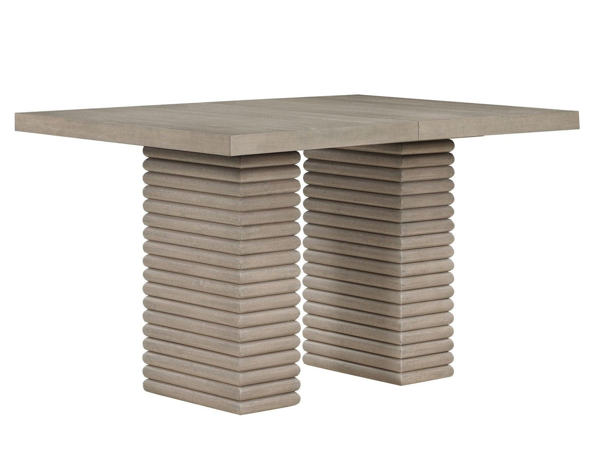 Lily 60-78″ Counter Table w/18″ Leaf by Steve Silver at Eve Furniture