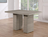 Lily 60-78″ Counter Table w/18″ Leaf by Steve Silver at Eve Furniture