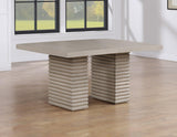 Lily 60-78″ Dining Table w/18-inch Leaf by Steve Silver at Eve Furniture