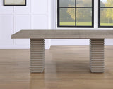Lily 60-78″ Dining Table w/18-inch Leaf by Steve Silver at Eve Furniture