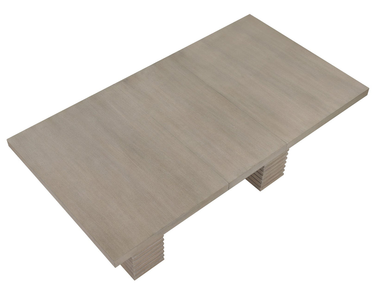 Lily Greige Counter Height Dining Set by Steve Silver at Eve Furniture
