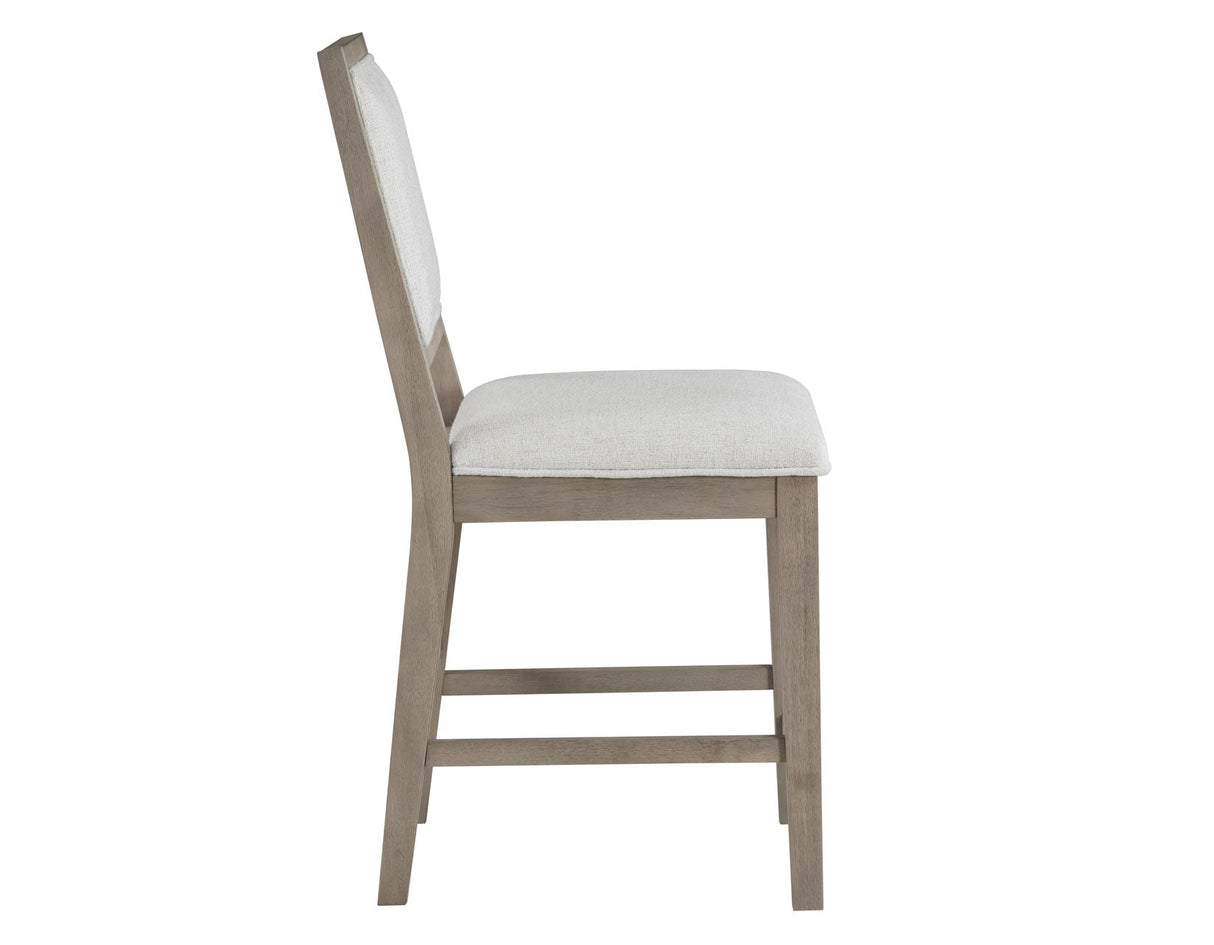 Lily Greige Counter Height Dining Set by Steve Silver at Eve Furniture