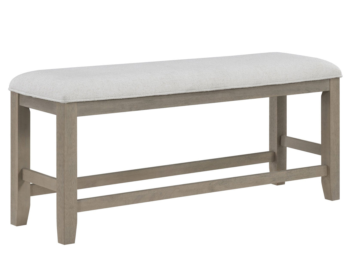 Lily Greige Counter Height Dining Set by Steve Silver at Eve Furniture