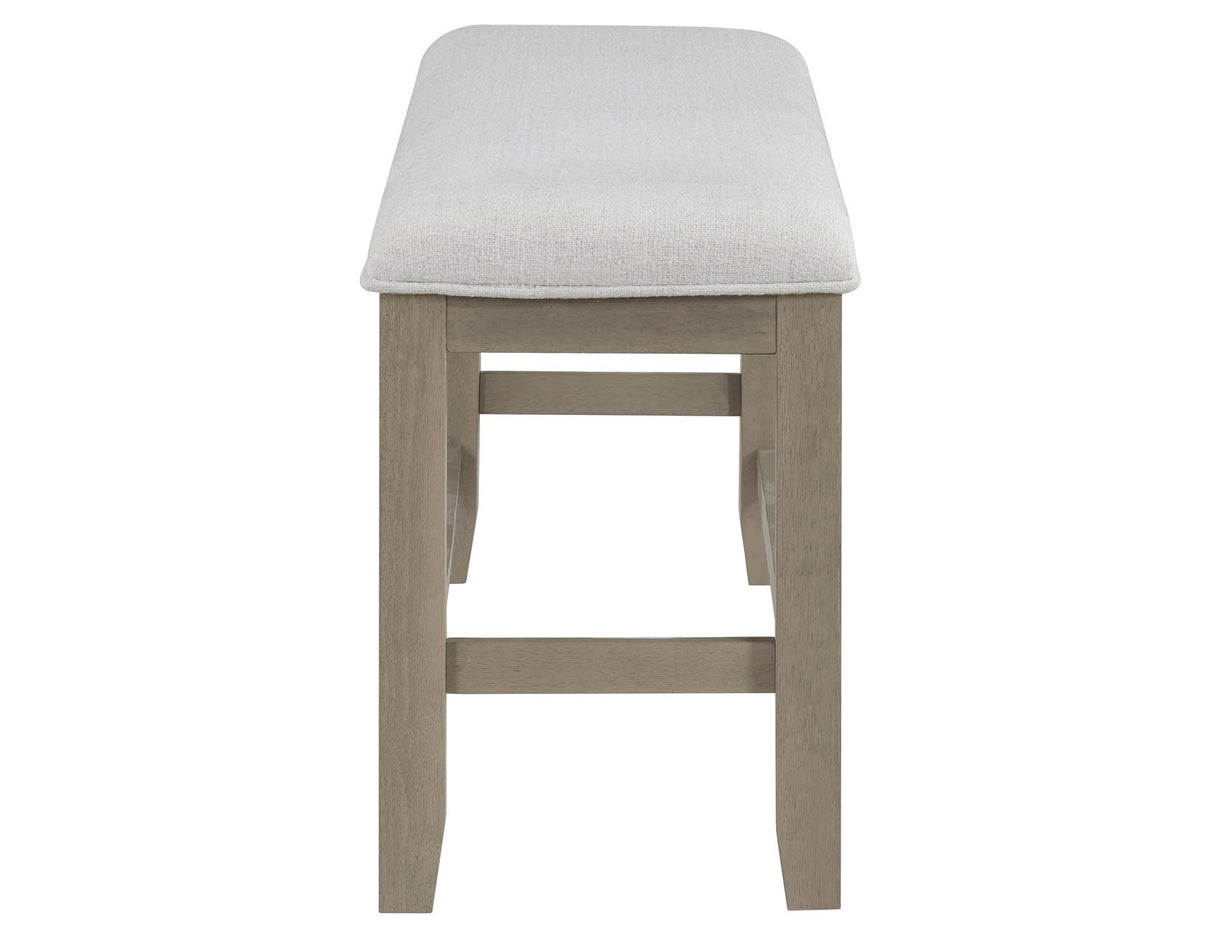 Lily Greige Counter Height Dining Set by Steve Silver at Eve Furniture