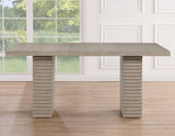 Lily Greige Counter Height Dining Set by Steve Silver at Eve Furniture