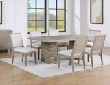 Lily Greige Dining Room Set by Steve Silver at Eve Furniture