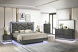 Lily Grey Platform Bedroom Set by New Era Innovations at Eve Furniture