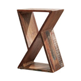 Lily Natural Geometric Accent Table by Coaster at Eve Furniture