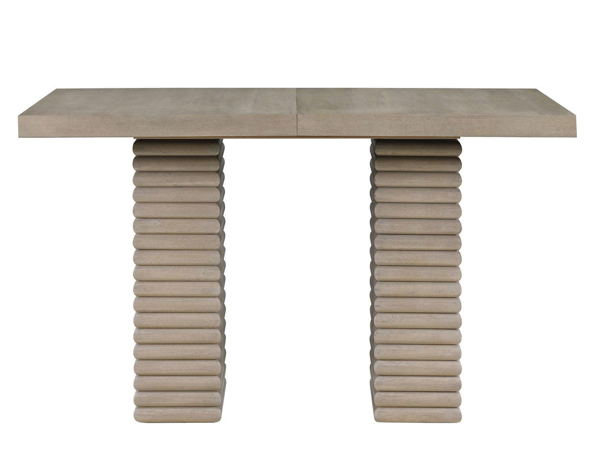 Lily 60-78″ Counter Table w/18″ Leaf by Steve Silver at Eve Furniture