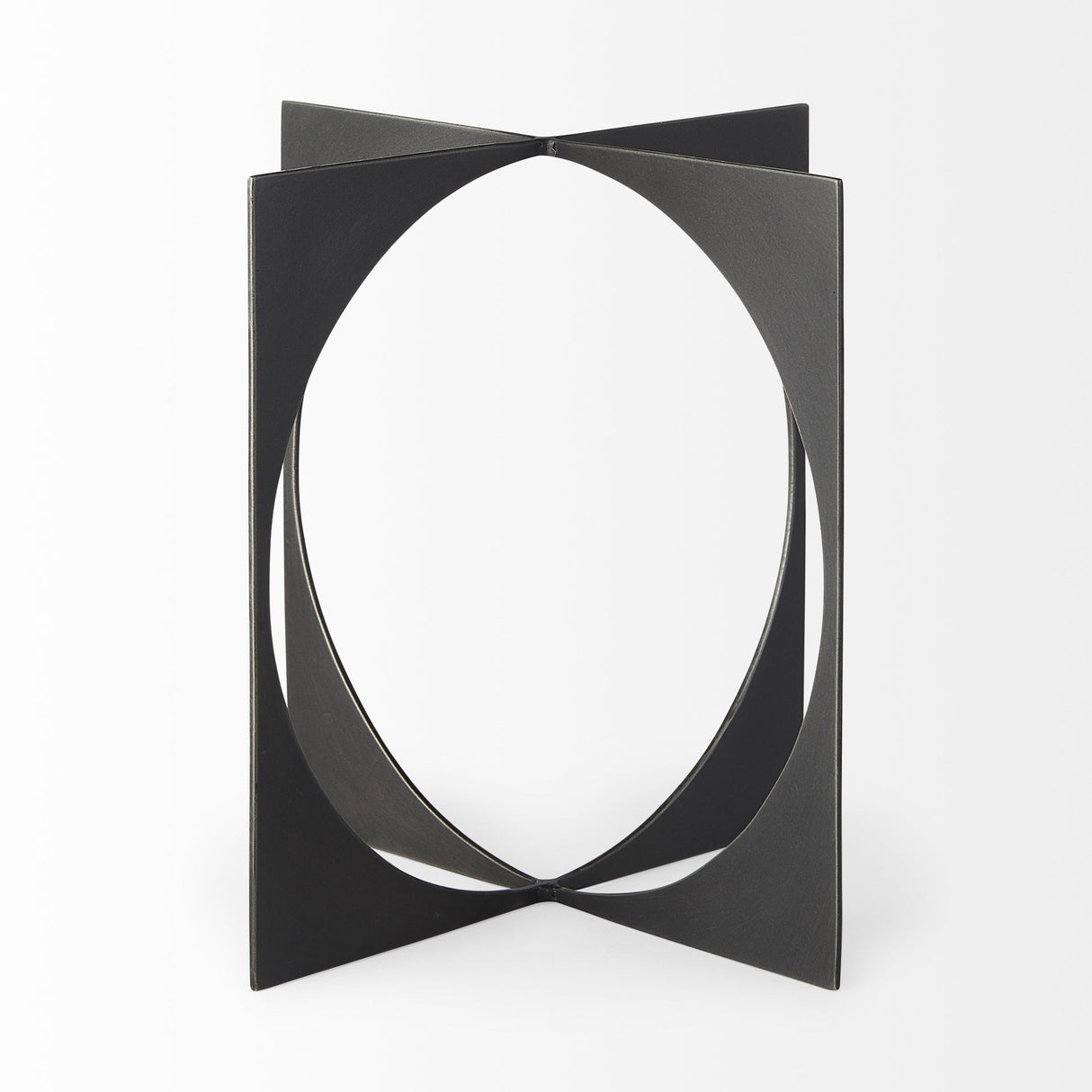 Lima Gunmetal Iron Large Decorative Object by Mercana at Eve Furniture