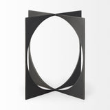 Lima Gunmetal Iron Large Decorative Object by Mercana at Eve Furniture