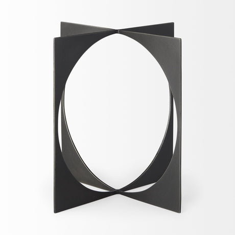 Lima Gunmetal Iron Large Decorative Object by Mercana at Eve Furniture