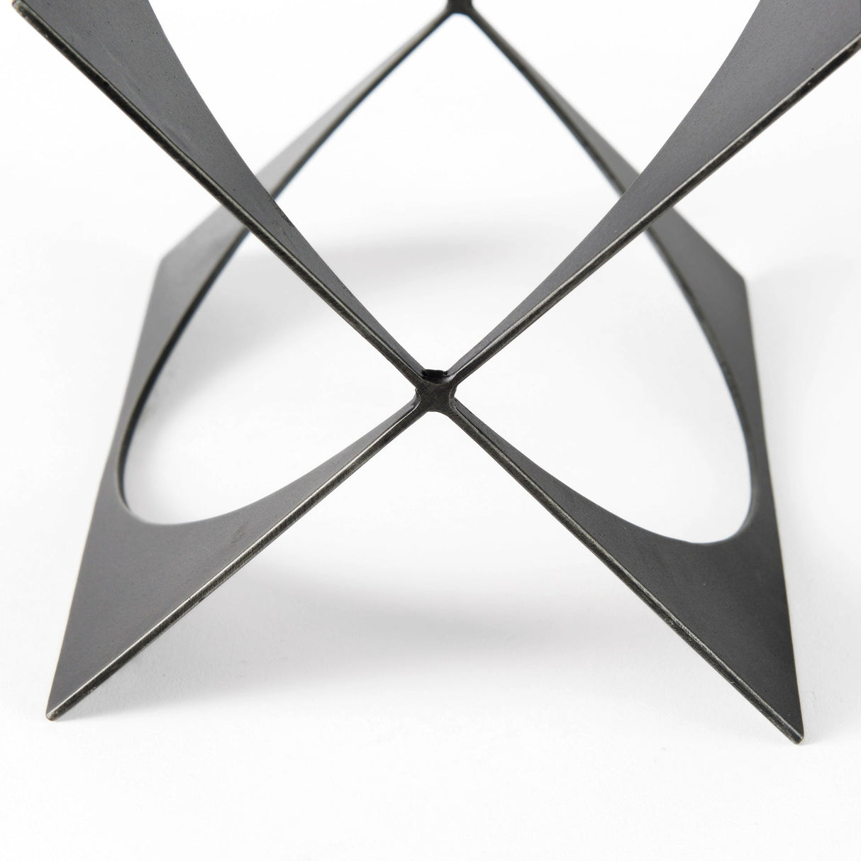 Lima Gunmetal Iron Large Decorative Object by Mercana at Eve Furniture