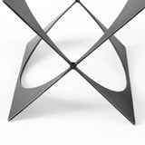 Lima Gunmetal Iron Large Decorative Object by Mercana at Eve Furniture