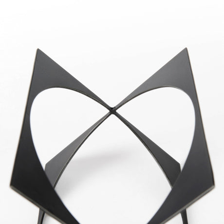 Lima Gunmetal Iron Large Decorative Object by Mercana at Eve Furniture