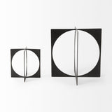 Lima Gunmetal Iron Large Decorative Object by Mercana at Eve Furniture
