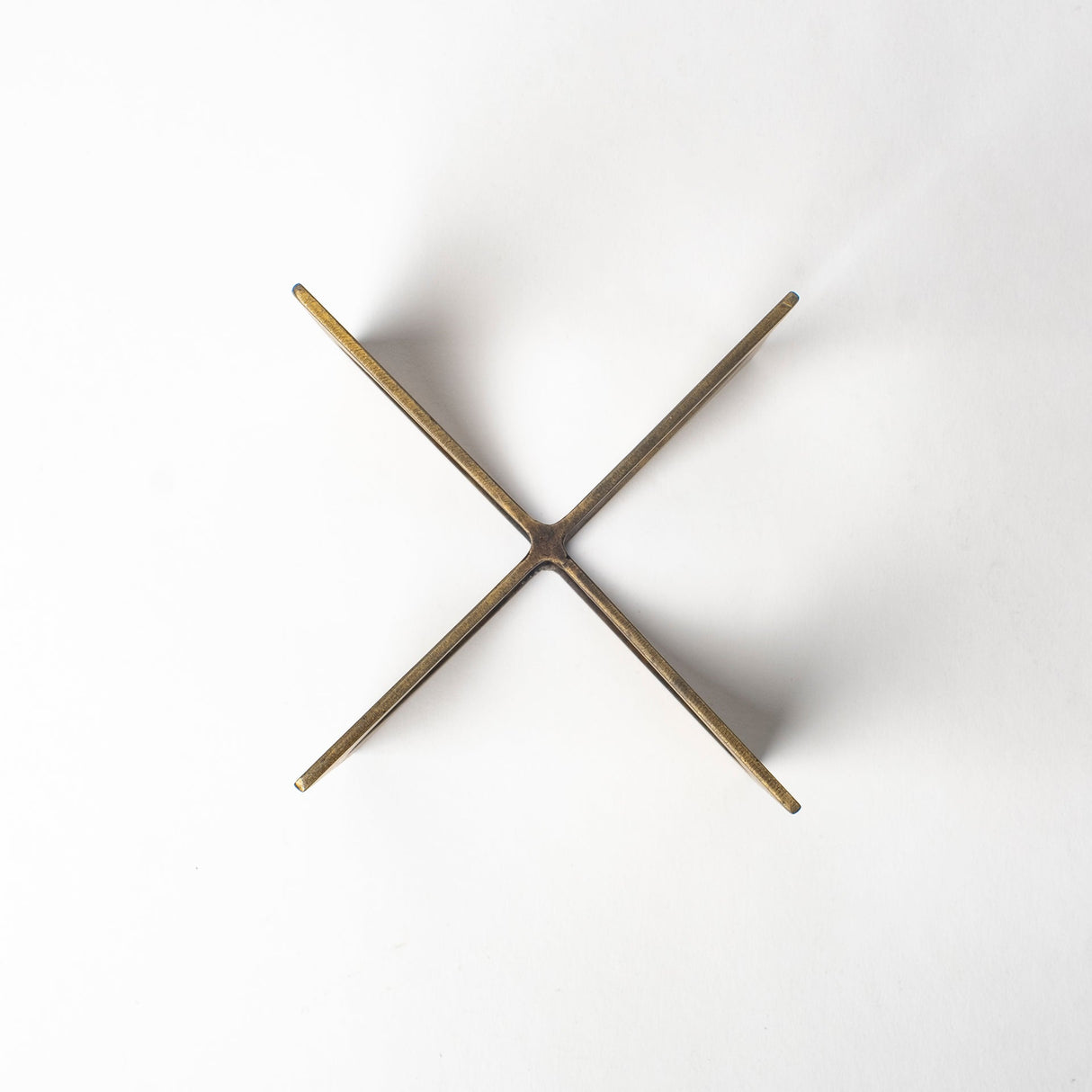 Lima I (Small) Gold Geometric Decorative Object by Mercana at Eve Furniture