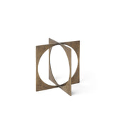 Lima I (Small) Gold Geometric Decorative Object by Mercana at Eve Furniture