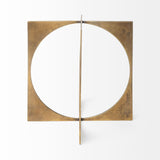 Lima II (Large) 10L x 10W Gold Geometric Decorative Object by Mercana at Eve Furniture