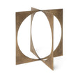 Lima II (Large) Gold Geometric Decorative Object by Mercana at Eve Furniture