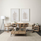 Limber Leaves by Assaf Frank a Framed Art Print Matted under Glass by Mercana at Eve Furniture