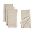 Lina Linen Napkins S/4 Chambray by Mercana at Eve Furniture