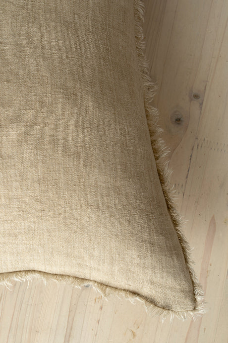 Lina Linen Pillow Dune Cover, Set of 2 by Mercana at Eve Furniture