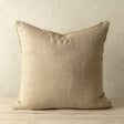 Lina Linen Pillow Dune Cover w/Filler, Set of 2 by Mercana at Eve Furniture