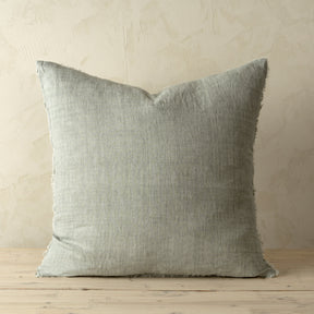 Lina Linen Pillow Flint Grey Cover, Set of 2 by Mercana at Eve Furniture
