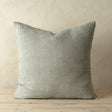 Lina Linen Pillow Flint Grey Cover w/Filler, Set of 2 by Mercana at Eve Furniture