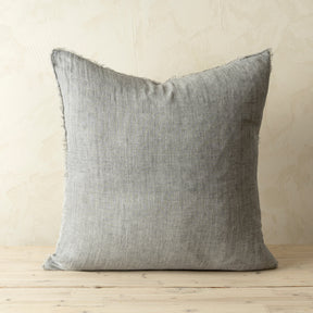 Lina Linen Pillow Grey Cover, Set of 2 by Mercana at Eve Furniture