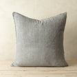 Lina Linen Pillow Grey Cover w/Filler, Set of 2 by Mercana at Eve Furniture