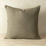 Lina Linen Pillow Mink Cover w/Filler, Set of 2 by Mercana at Eve Furniture
