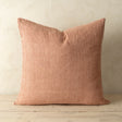 Lina Linen Pillow Redwood Cover, Set of 2 by Mercana at Eve Furniture