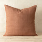 Lina Linen Pillow Rooibos Cover, Set of 2 by Mercana at Eve Furniture