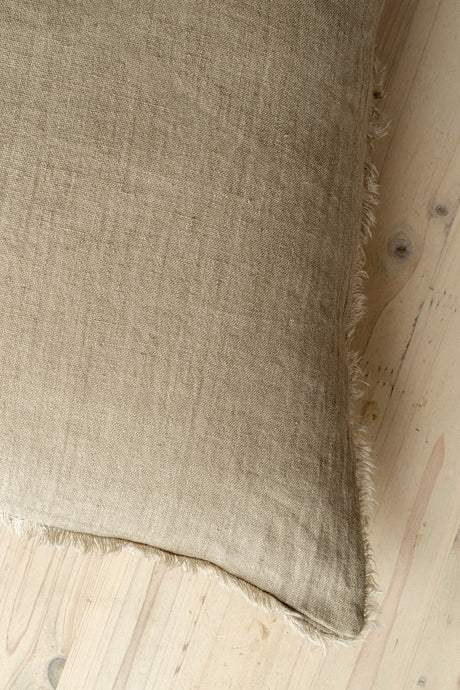 Lina Linen Pillow Sand Cover w/Filler, Set of 2 by Mercana at Eve Furniture
