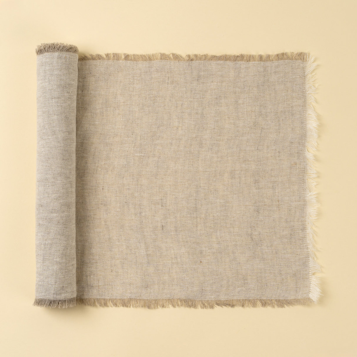Lina Linen Runner, Chambray, Set of 2 by Mercana at Eve Furniture