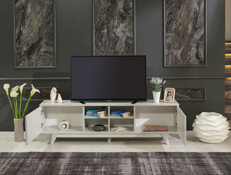 Lina Tv Stand Grey by Furnia at Eve Furniture
