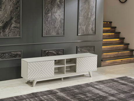 Lina Tv Stand Grey by Furnia at Eve Furniture