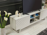 Lina Tv Stand Grey by Furnia at Eve Furniture