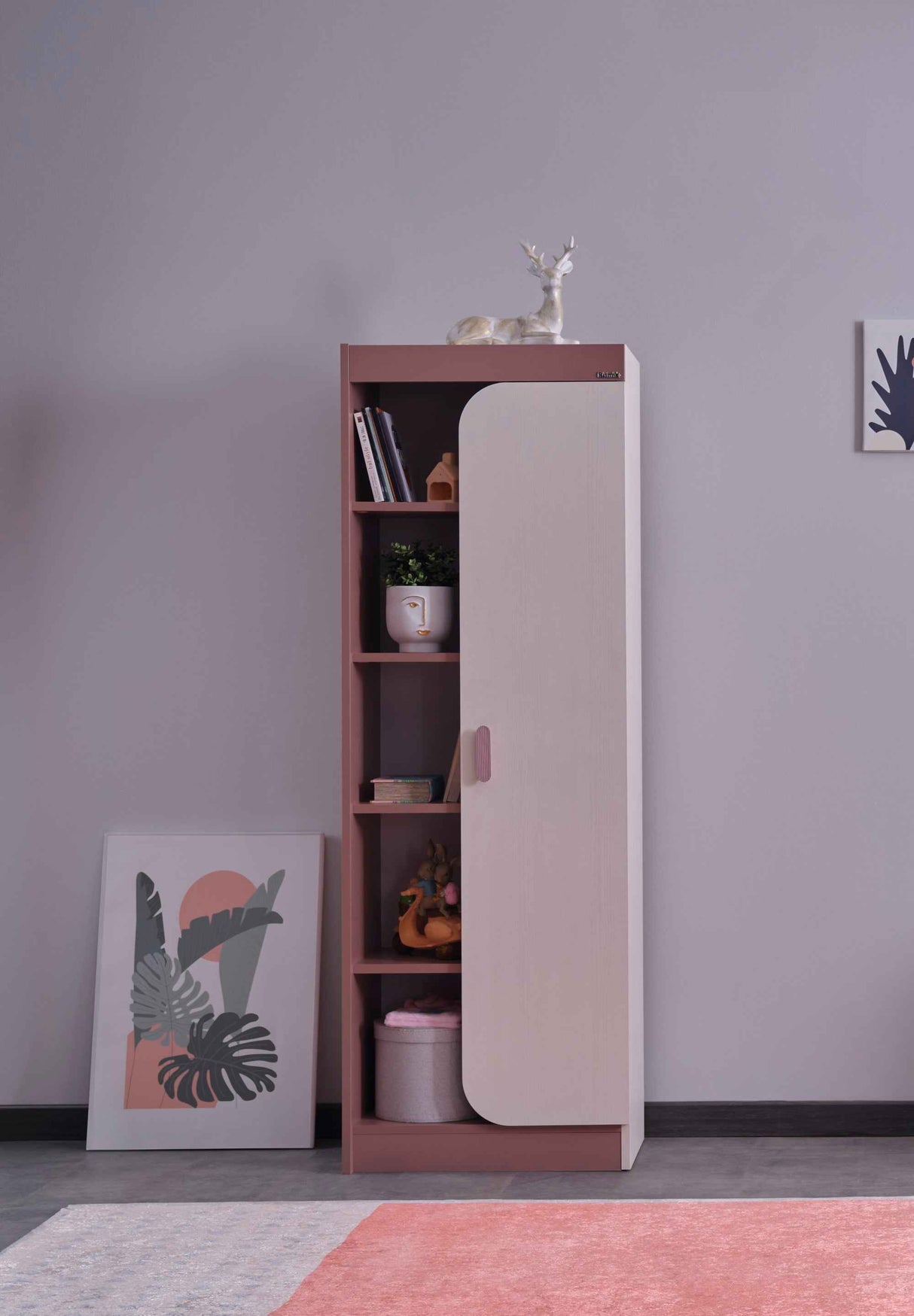 Linda Bookcase by Furnia at Eve Furniture