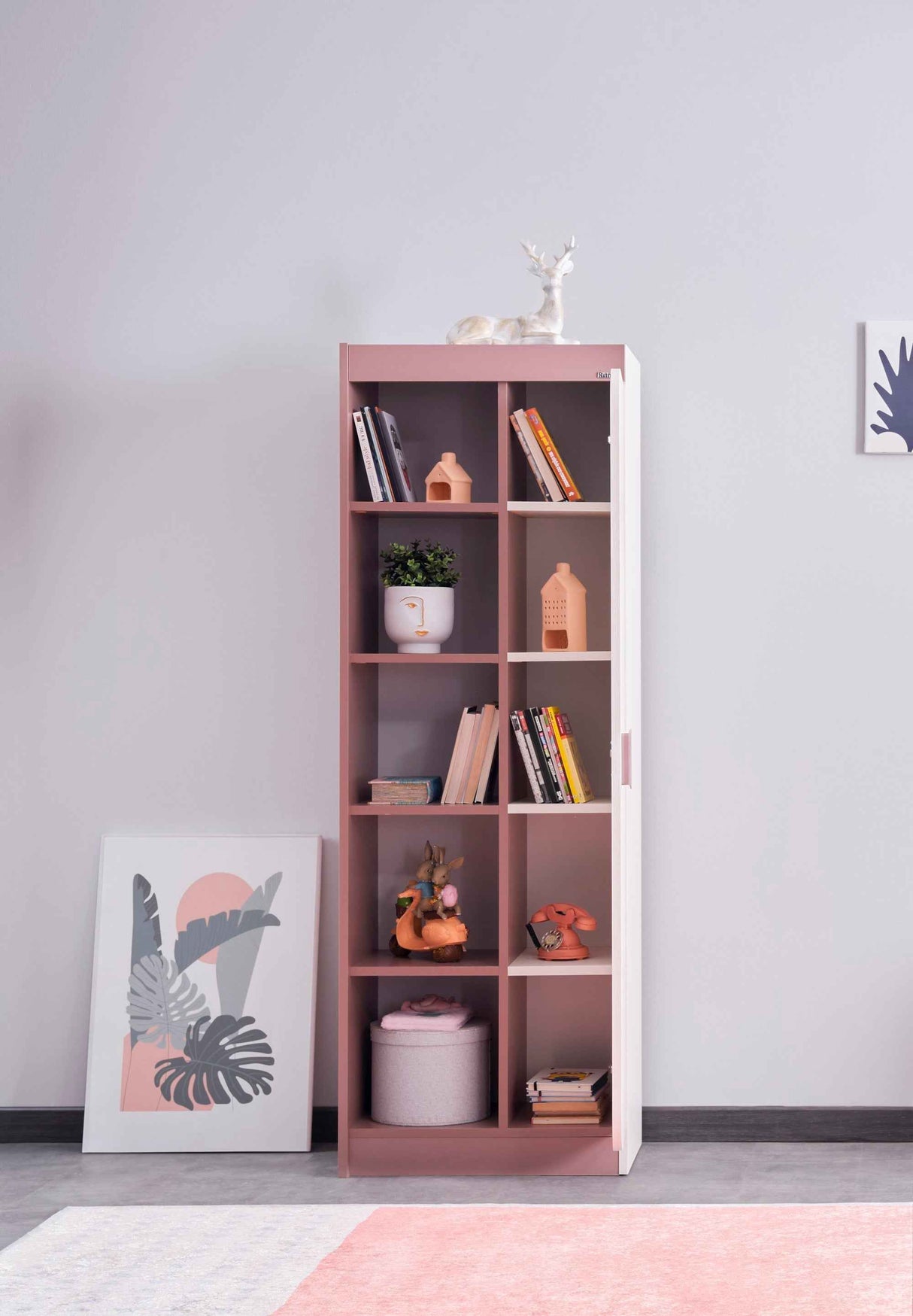 Linda Bookcase by Furnia at Eve Furniture