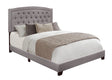 Linda Gray King Upholstered Bed by Homelegance at Eve Furniture