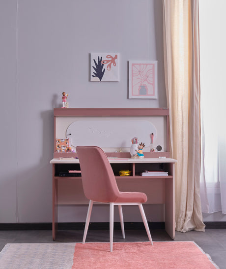 Linda Kids Room Set (Twin Bed & Study Desk & Nightstand) by Furnia at Eve Furniture