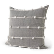 Linda Navy And Cream With White Detail Decorative Pillow Cover by Mercana at Eve Furniture
