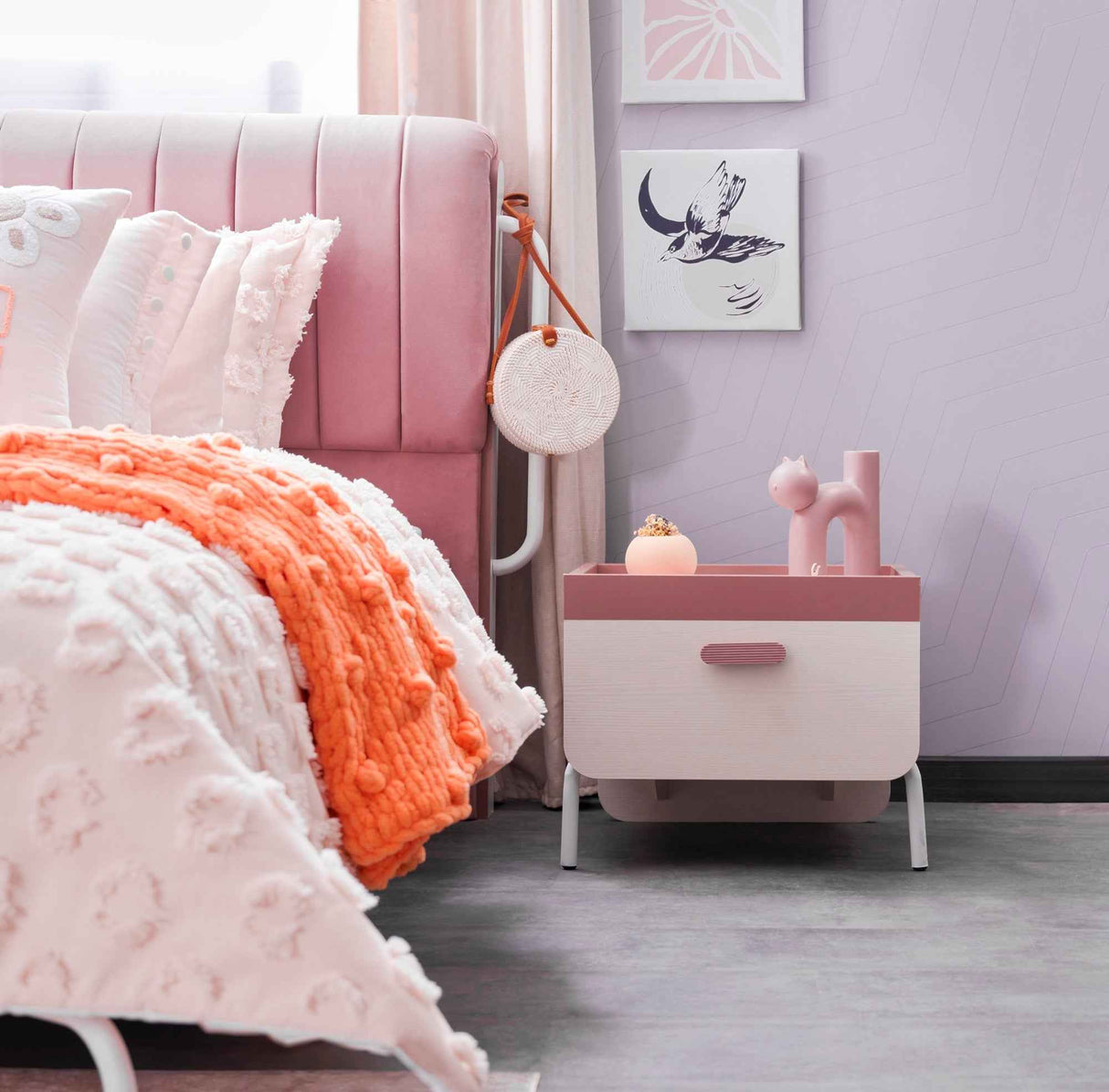 Linda Nightstand by Furnia at Eve Furniture