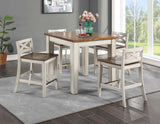 Lindale 5-Pack Counter Dining Set(Table & 4 Counter Stools)