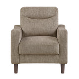 Linden Brown Chair by Homelegance at Eve Furniture